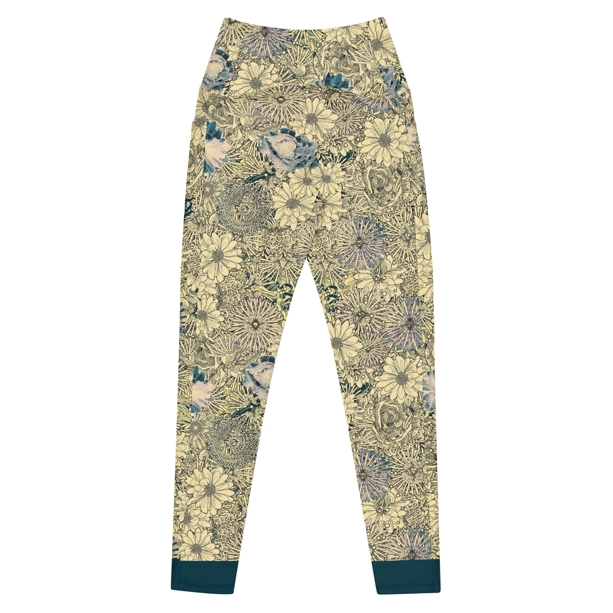 Floral Leggings with pockets - Image 4