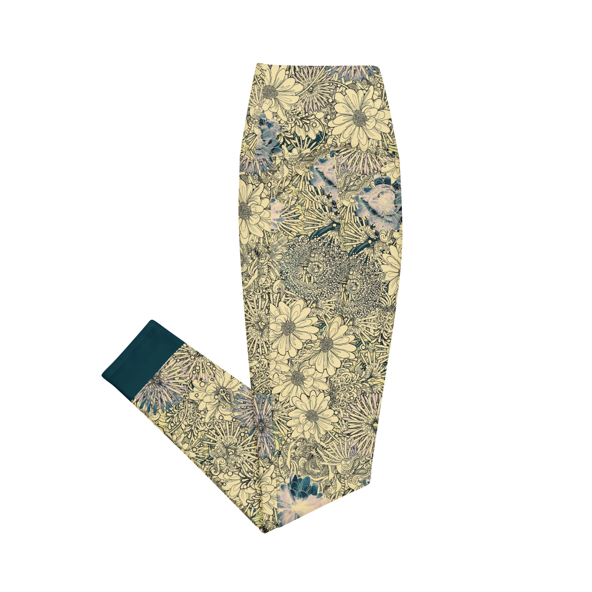 Floral Leggings with pockets