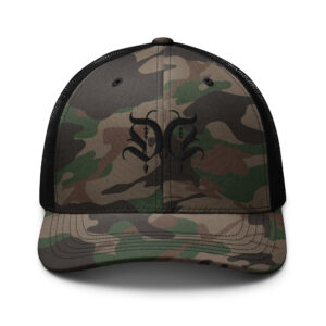 Camouflage Logo trucker hat