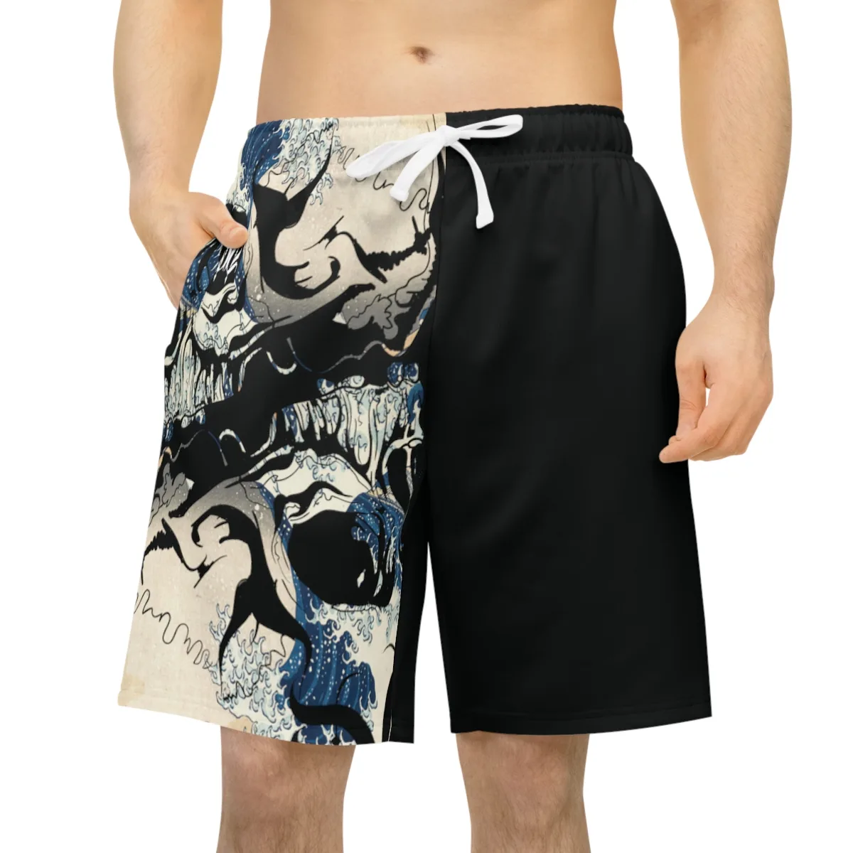 Mizu performance streetwear shorts — recycled polyester — Drip Delinquent