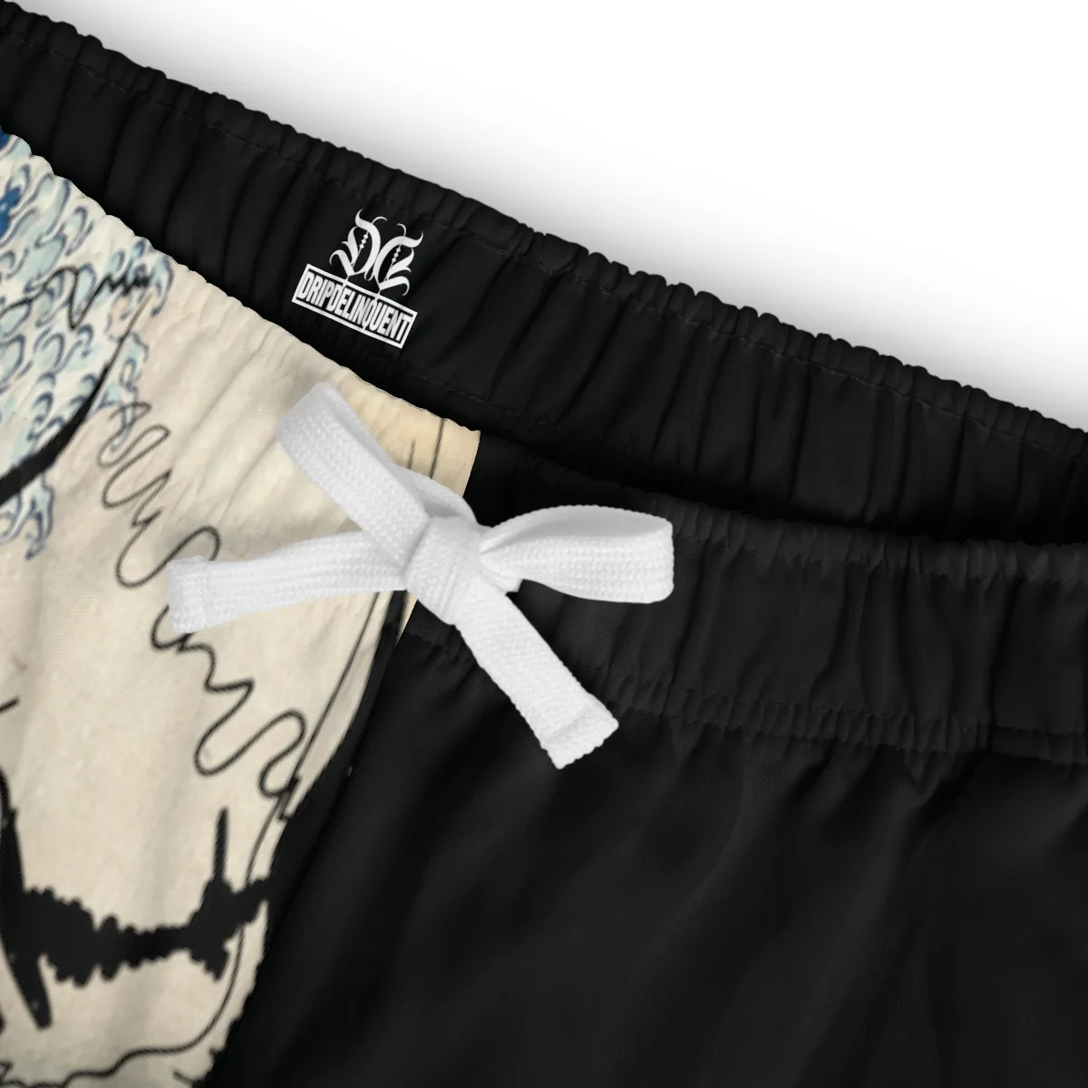 Mizu performance streetwear shorts — recycled polyester — Drip Delinquent