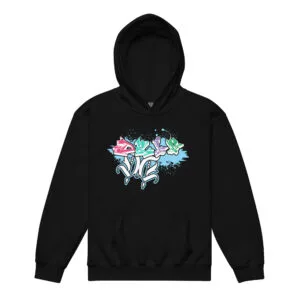 Drip Graffiti youth hoodie — colorful graffiti style lettering — Drip Delinquent